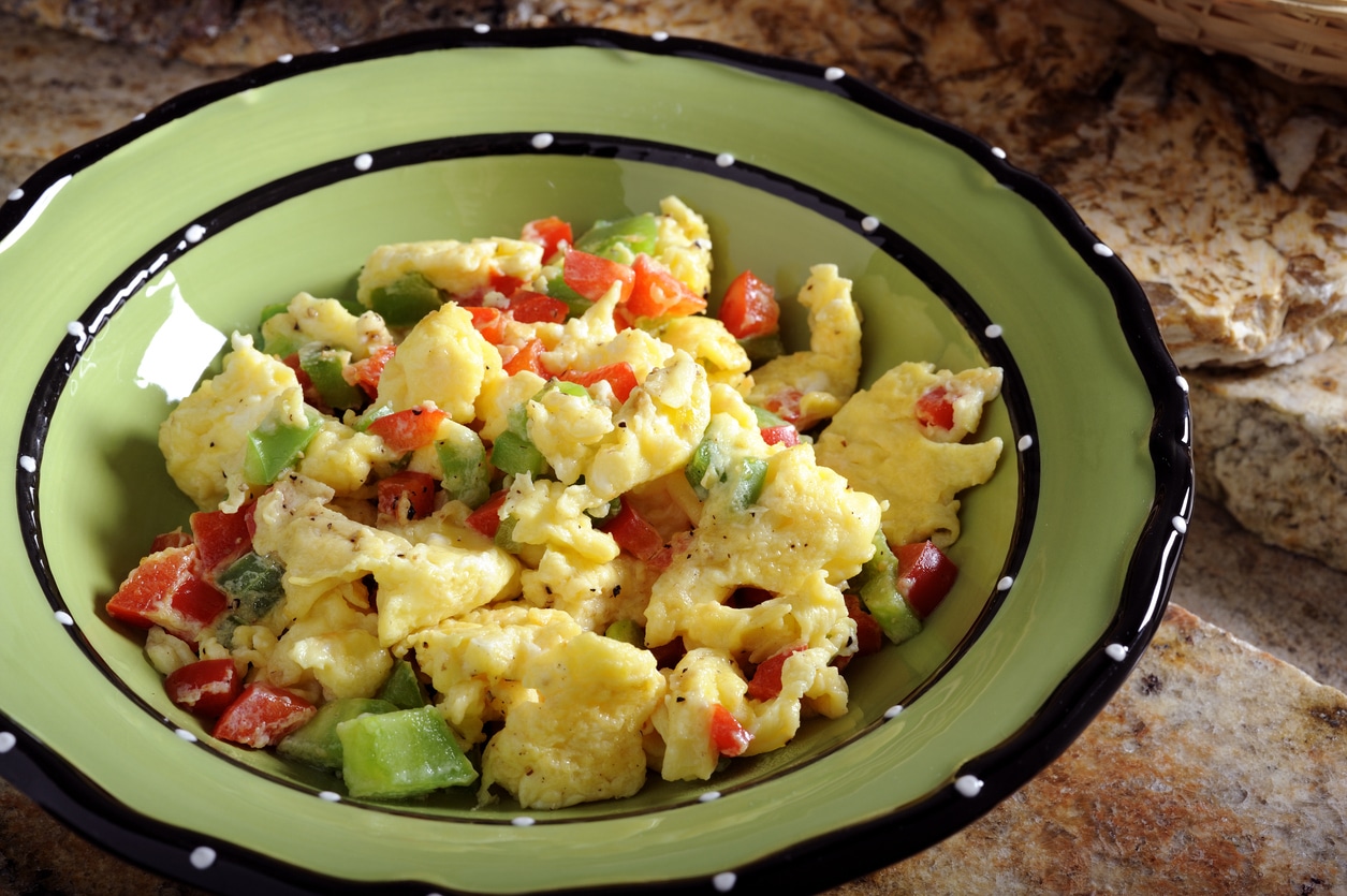 Scrambled Egg with Vegetables.