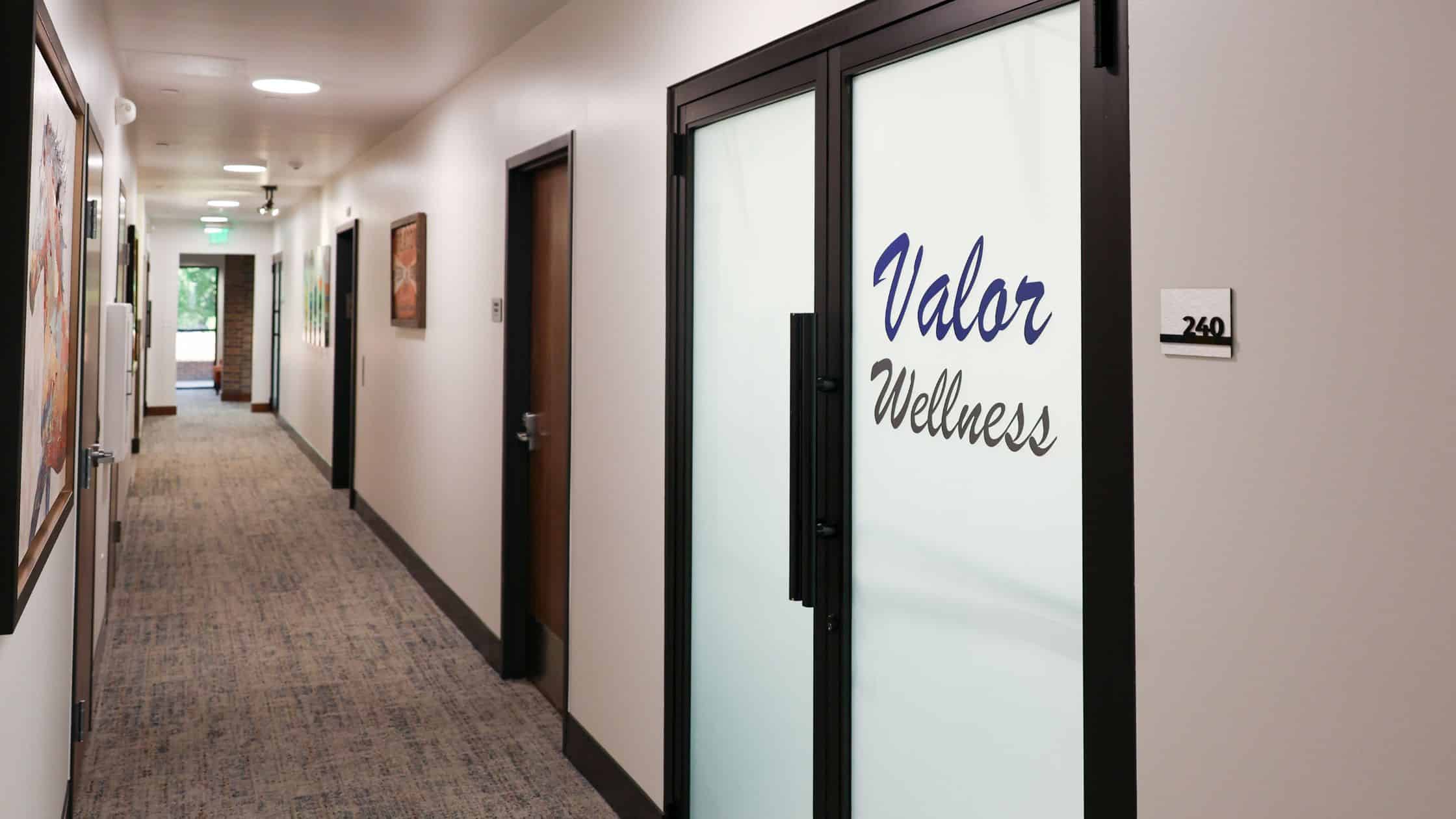 Valor Elite Training Expands with Valor Wellness- photo of door