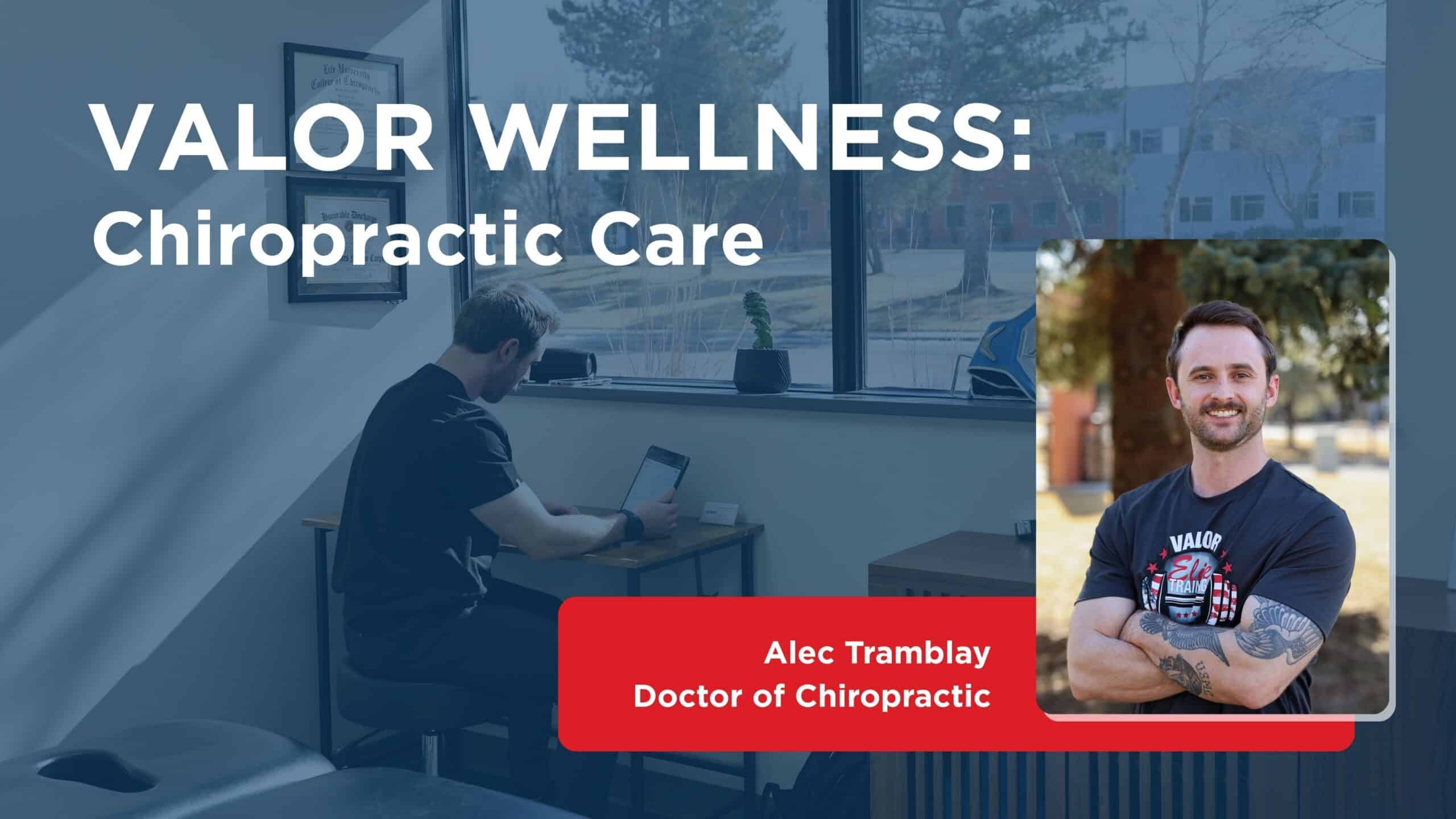 Photo of Dr. Alec for Chiropractic care